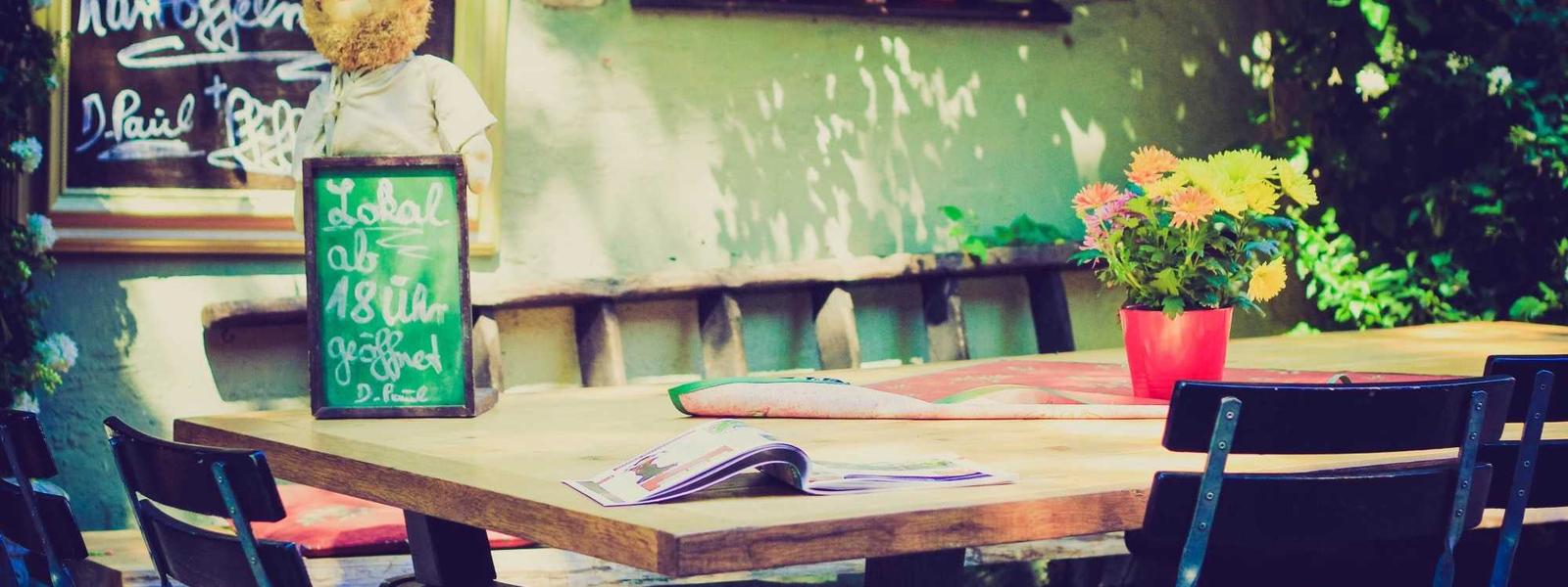 Elegant restaurant interior